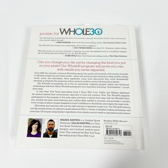 The Whole30: The 30-Day Guide to Total Health and Food Freedom Hardback Book - Picture 3 of 4